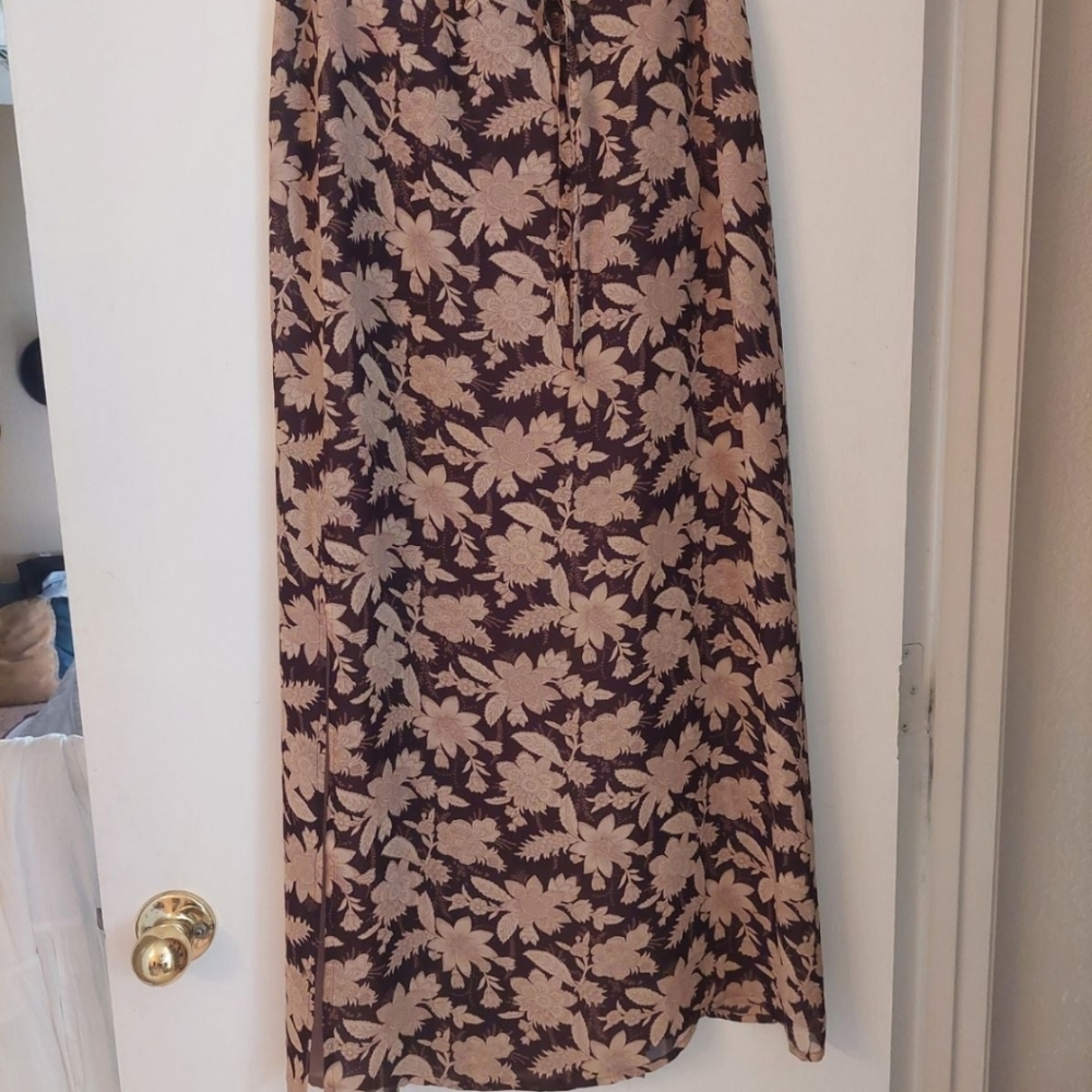 Maxi wrap skirt